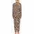 Custom Face Leopard Women's Pajamas Sleepwear Sets