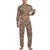 Custom Face Leopard Couple Pajamas Personalized Sleepwear